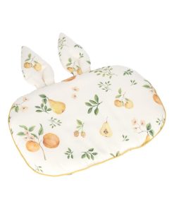 Oreiller bébé extra plat, JARDIN D'ÉTÉ - Blanc