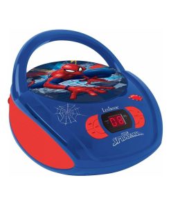 Lecteur Cd Portable Avec Prise Micro Spiderman - N/A