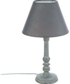 Lampe à poser Leo gris - Gris