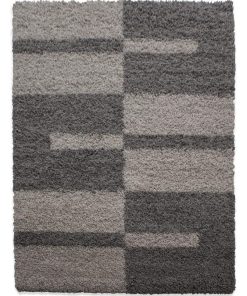 Tapis salon 140x200 SHAGGY GA Marron OEKO TEX idéal pour Chambre - Marron