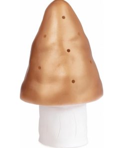 Veilleuse champignon cuivré (28 cm) - Marron