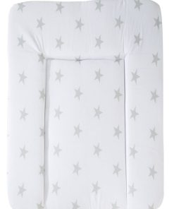 ROBA Matelas À Langer "Little Stars" - 85x75 - Revêtu De PU - Blanc