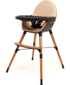 AT4 - Chaise haute CONFORT - Marron caramel