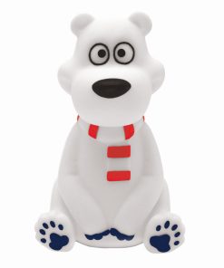 Veilleuse Ours Polaire En 3d Avec Variation De Couleurs Approx. 13cm - Transparent