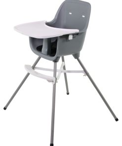 Chaise Haute Irene - Dès 6 Mois - Gris