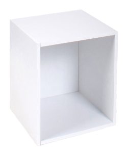 Meuble 1 Case Avec Fond 32 X 30 X 32 Cm - Blanc