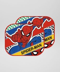2 pare soleil 'Spider-Man' - Rouge