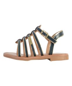 Sandale Cuir Enfant Les Tropeziennes Monzar 4325 - Bleu