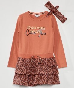 Robe effet 2 en 1 - Rose
