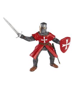 Figurine Chevalier de Malte tunique rouge - N/A