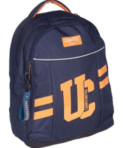 SAC A DOS 2 COMPARTIMENTS CAMPS ATHLEISURE - Bleu marine