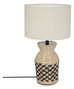 Lampe jacinthe Mena noir H49 - Noir
