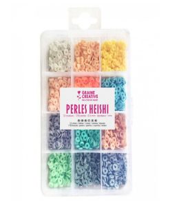 Boite De Perles Heishi Pastel - N/A
