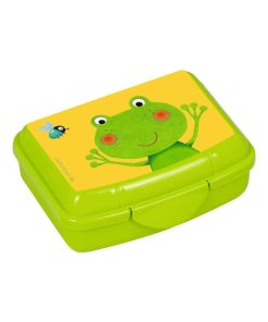 Mini Boîte à déjeuner motif Grenouille - Verte - N/A
