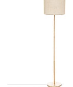 Lampadaire droit Della naturel H149.5 - Beige