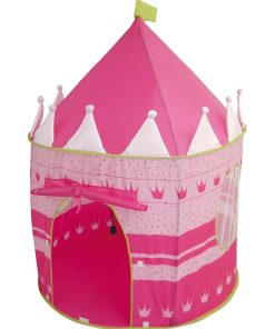 ROBA Tente de Jeu Enfant "Schloss" - Château de Princesse + Sac - Rose - N/A