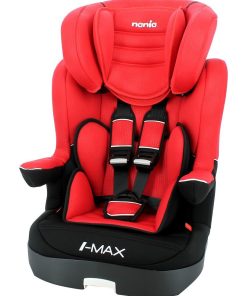 Siège Auto Imax Groupe 1/2/3 (9-36kg) Nania Luxe Rouge - Rouge coquelicot