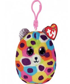 Squish A Boos Clip Giselle Le Leopard - Multicolore