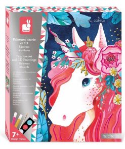 Peintures nacrees et 3D Licornes - N/A