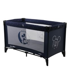 Lit Parapluie Bébé Soda Sac De Transport Et Matelas Inclus - Mickey - Bleu