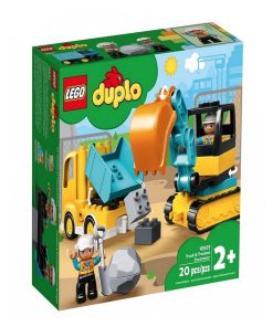 10931 Le Camion Et La Pelleteuse 'lego®' Duplo® Ville - N/A