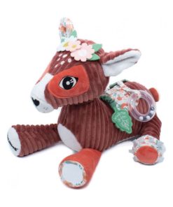 Peluche d'activités Mélimélos la biche - Marron