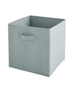 Panier intissé pliable - vert sauge