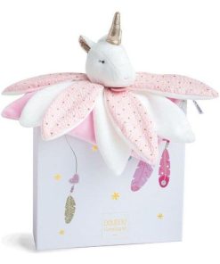 Doudou et Compagnie Licorne Attrape Rêve - Rose