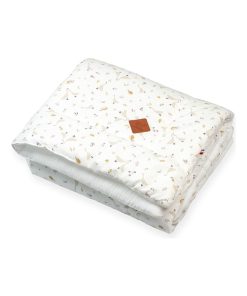 Ma première couverture bébé, Sidonia - Blanc