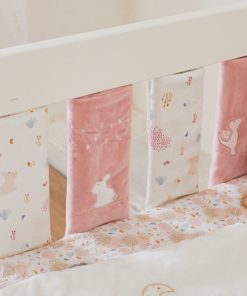 Protège barreaux pour lits & parcs bébé, - Rose