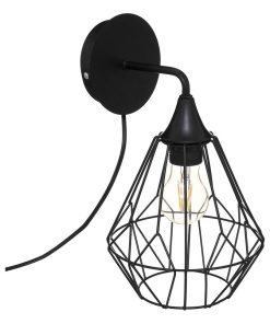 Applique métal Flave noir D19 - Noir