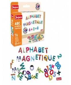 Magnets Abc Et Chiffres Magnetiques Decores - N/A