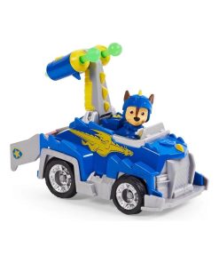 VÉHICULE ET FIGURINE PAT'PATROUILLE (PAW PATROL) RESCUE KNIGHTS : VOITURE DE CHASE - N/A