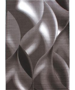 Tapis salon 200x290 SUPUR Marron OEKO TEX idéal pour Salon - Marron
