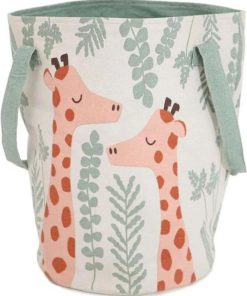 Panier de rangement girafe Nisü (30 x 40 cm) - Orange