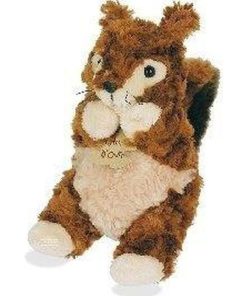 Doudou Histoire d'ours ecureuil marron 20cms les fripouilles HO1390 - Marron