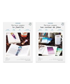 2 Coffrets DIY papier - 12 marque-pages - N/A