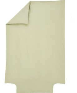 Housse de couette Coton Bio 57 fils - 'P'tit Basile' - Vert clair