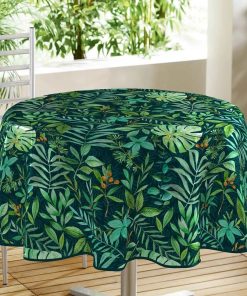 Nappe ronde Sousbois - Vert