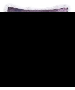 Coussin velours Renard des neiges - Rose