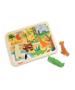 Chunky Puzzle Zoo Emporte Piece Janod - N/A