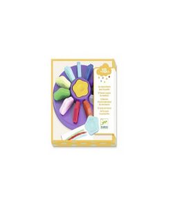 12 Crayons Fleurs Pour Les Petits - N/A
