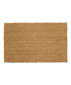 Paillasson coco uni paco naturel - Marron