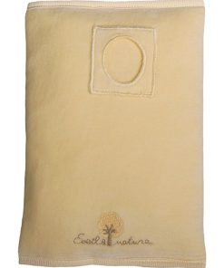 Eveil Et Nature Protége Carnet De Santé Coton Bio - Jaune