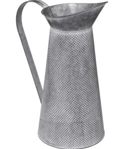 Carafe métal zinc H38 - Gris