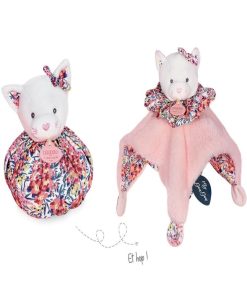 Doudou boule 3 en 1 Chat Les petits futés - N/A