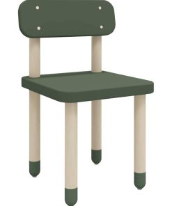 Chaise en bois vert pour enfant Flexa - Vert