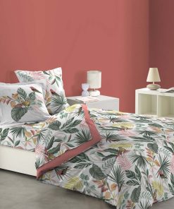 Housse de couette coton 6 pieces Marbelinas - Blanc