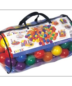 Sac de 100 balles fun 80 mm pour aires de jeux gonflables - N/A