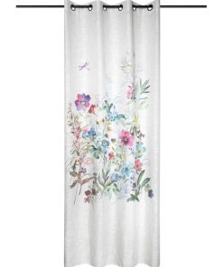 Rideau à œillets 140x260 cm Magnolia - Blanc